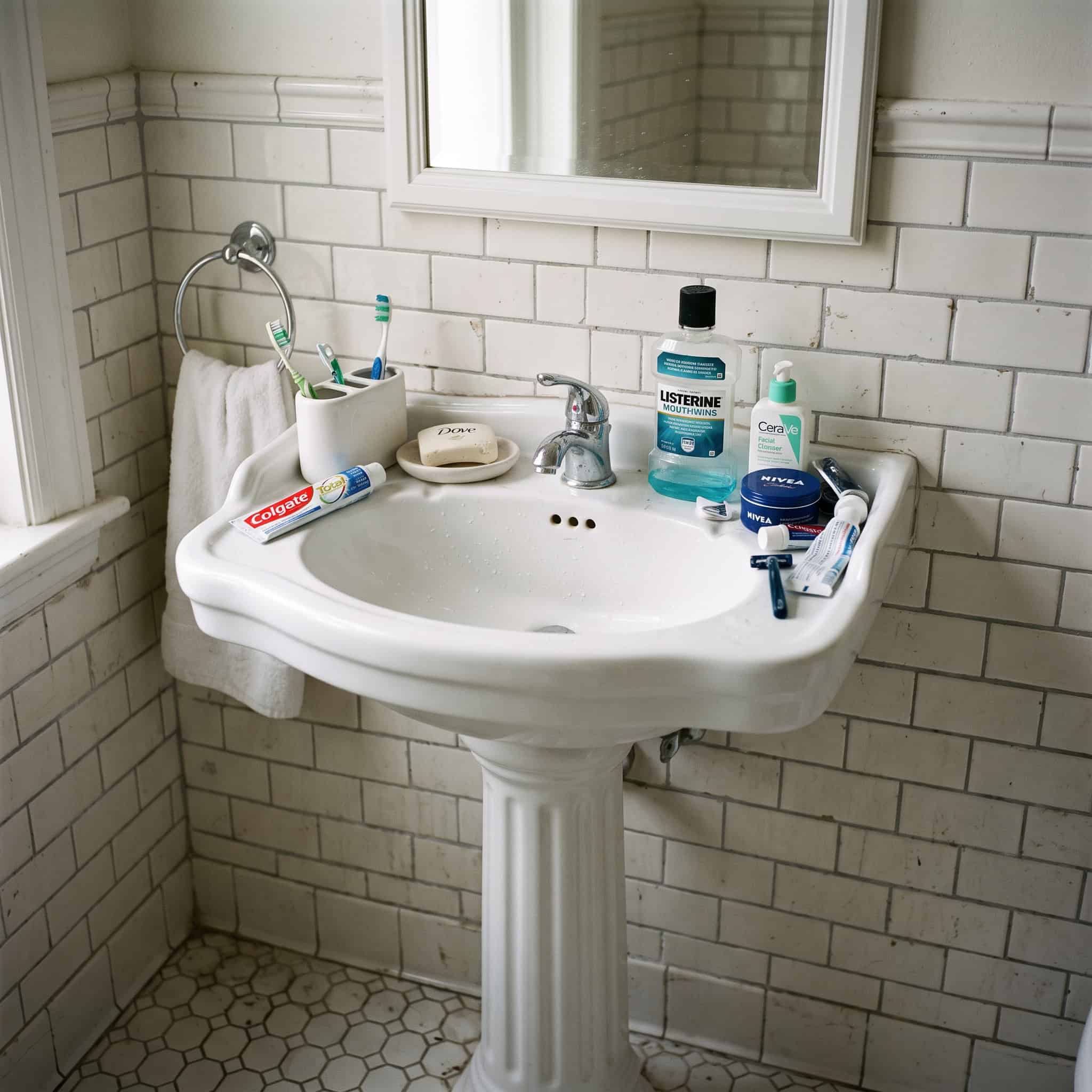 Trading the Vanity for a Pedestal Sink