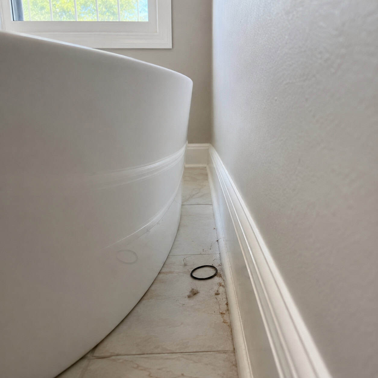 The Freestanding Soaking Tub in a Small Bathroom