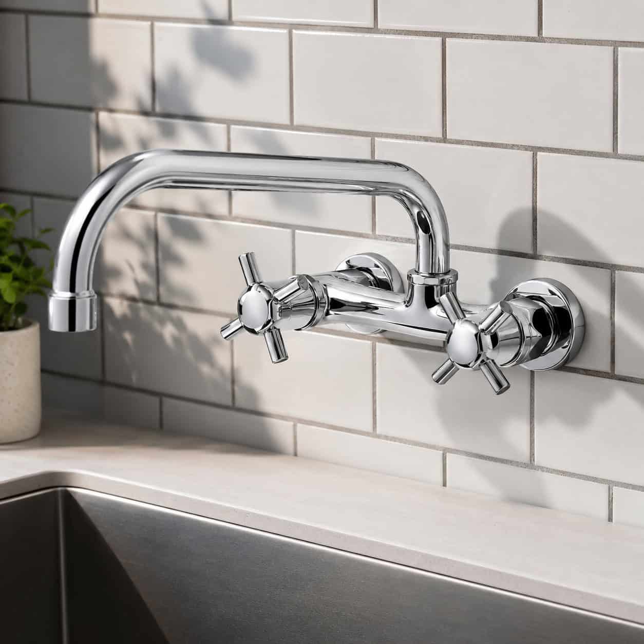 The Wall-Mounted Faucet