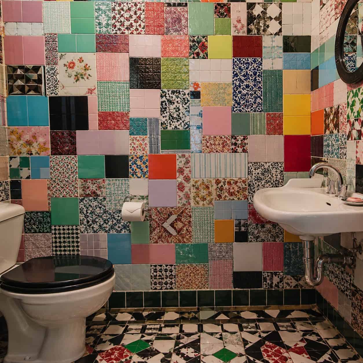 Eccentric, Hard-to-Replace Tile