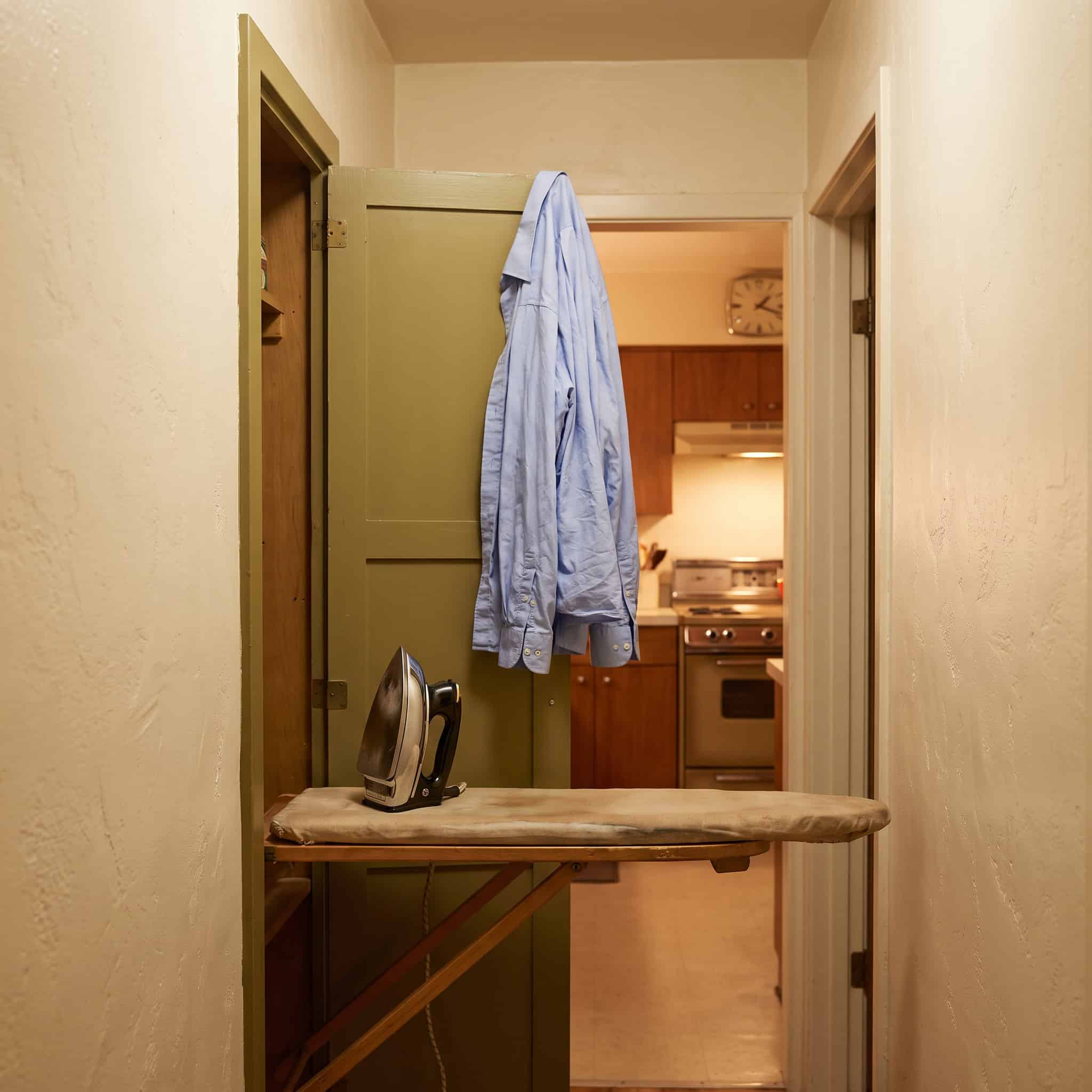 The Built-In Ironing Board Cabinet