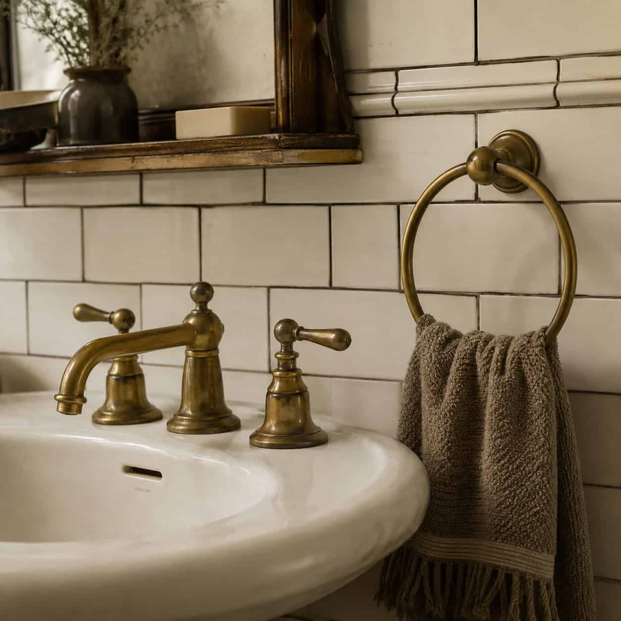 Unlacquered Brass Fixtures