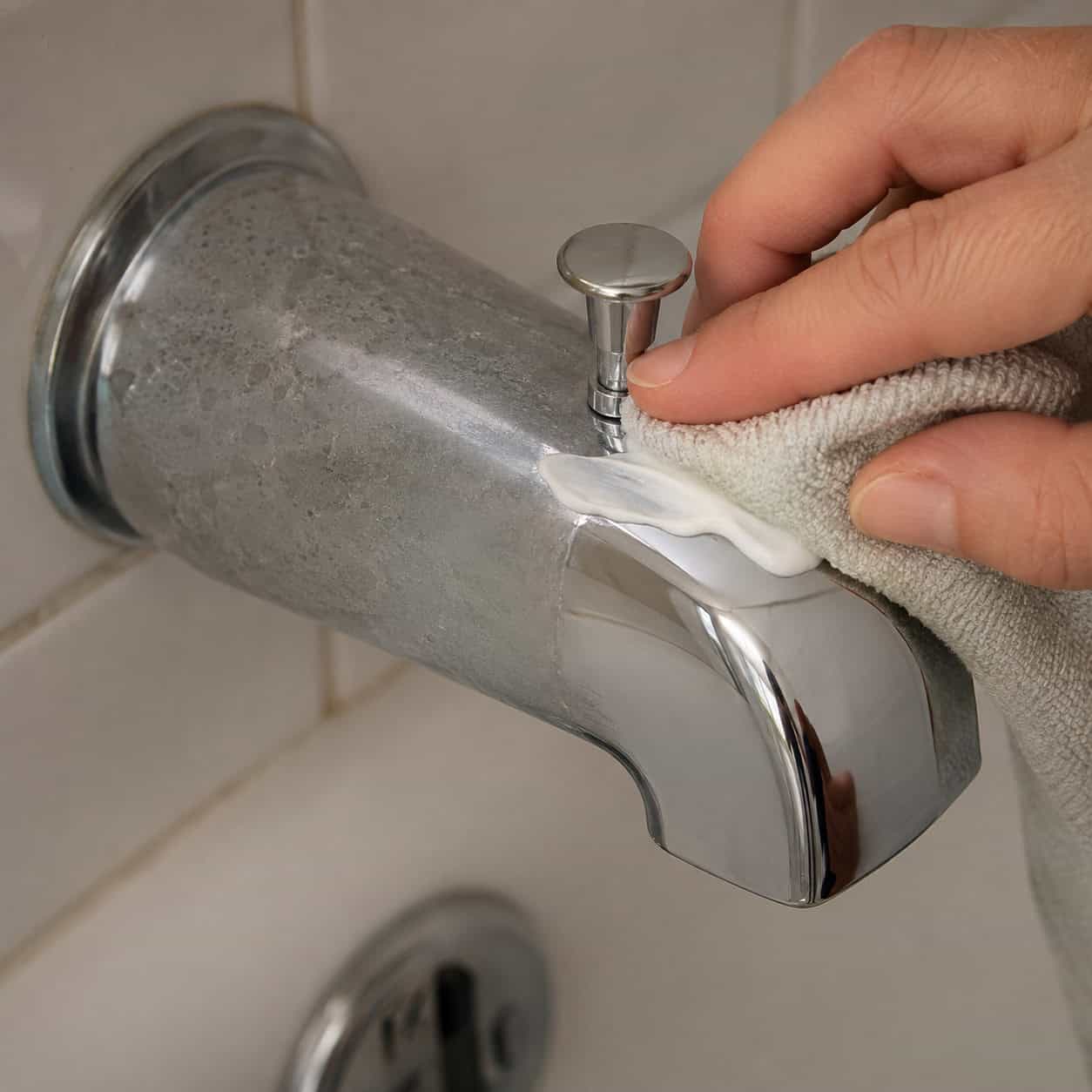 White Toothpaste as Chrome Polish