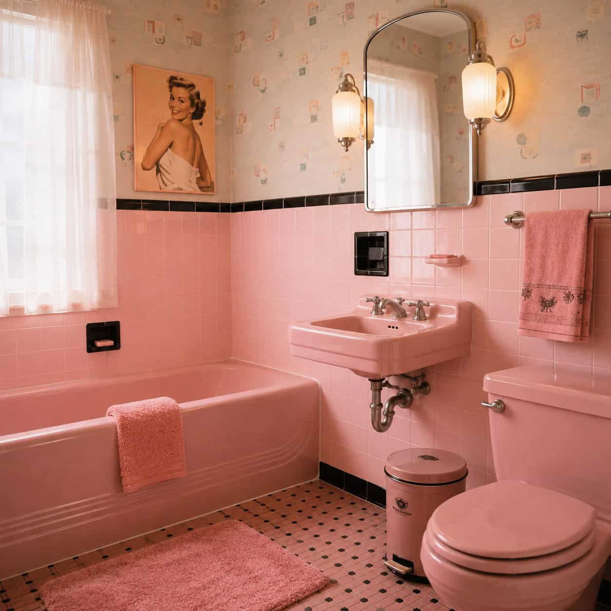 Pastel Pink Fixtures