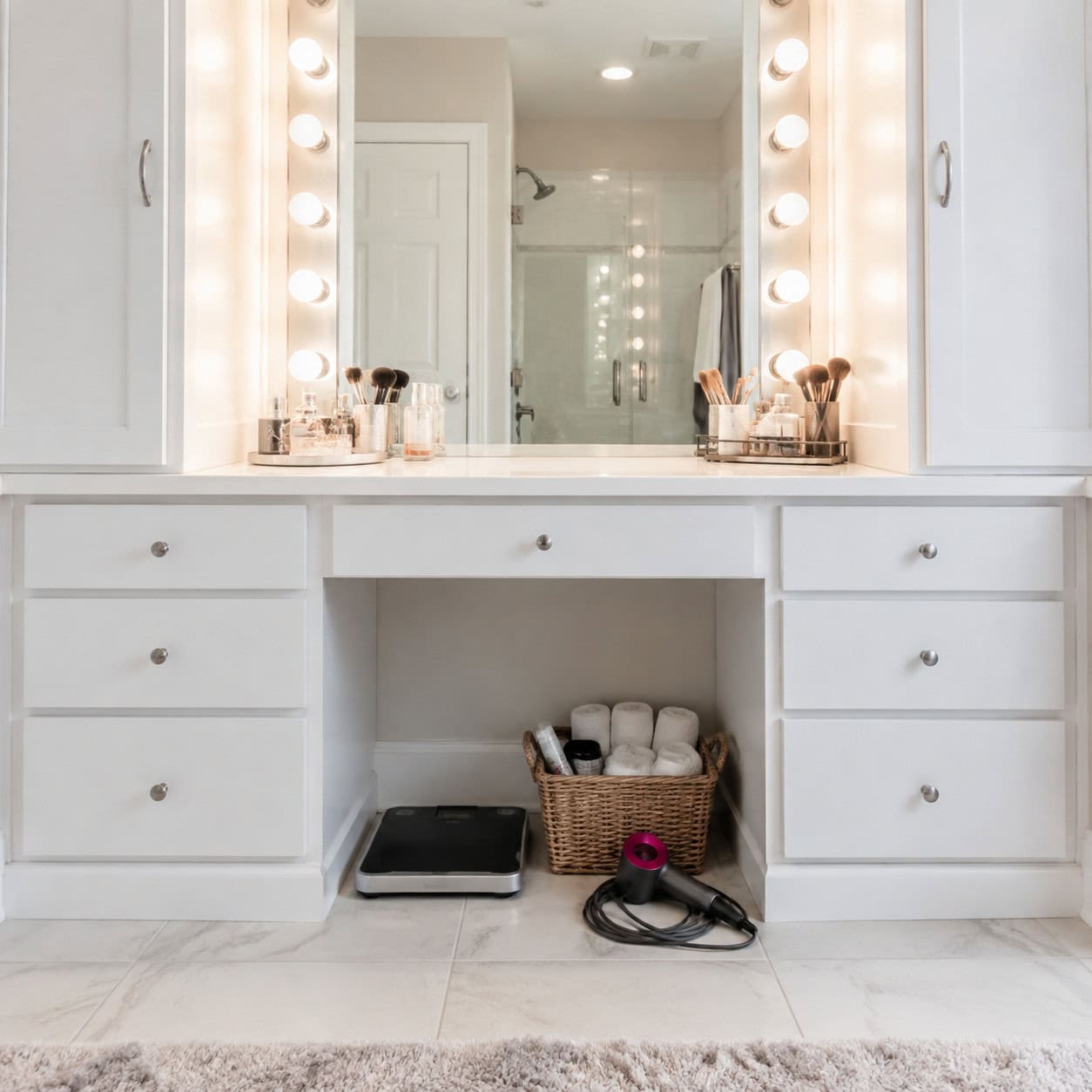 The Sit-Down Makeup Vanity Station