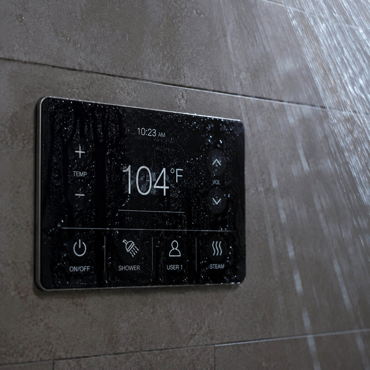 The Digital Shower Control Panel