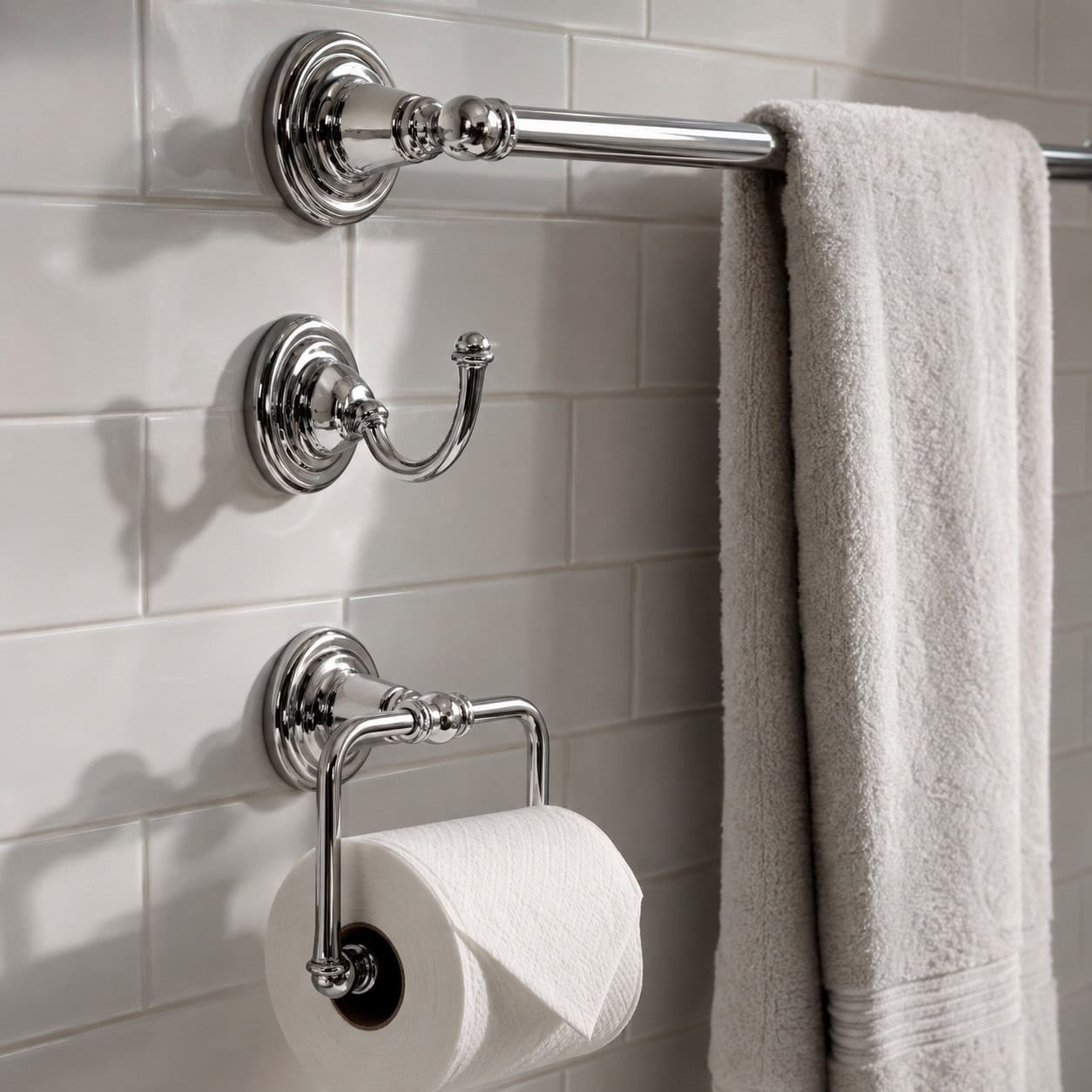 Polished Chrome & Nickel Accessories