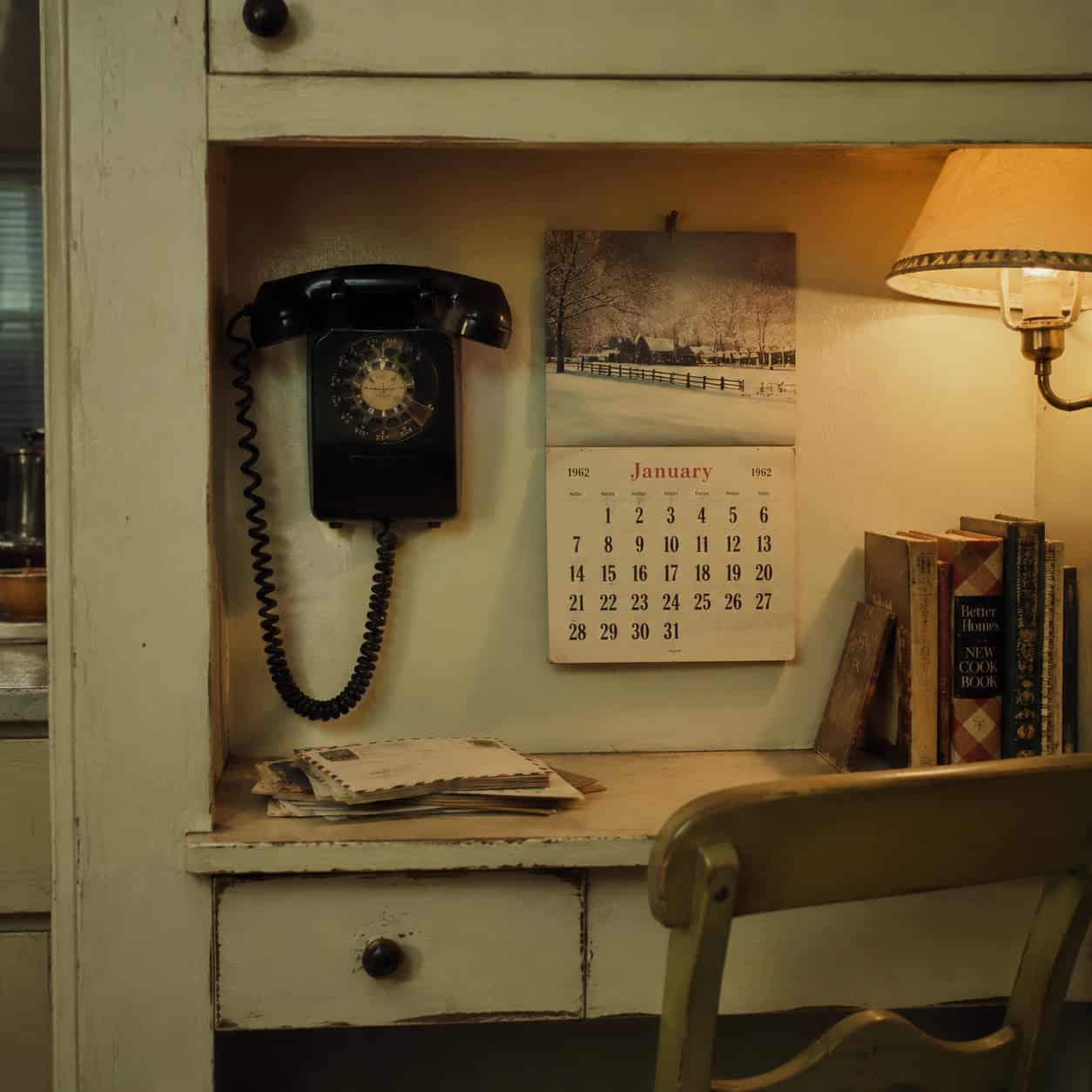 The Kitchen Desk and Phone Nook