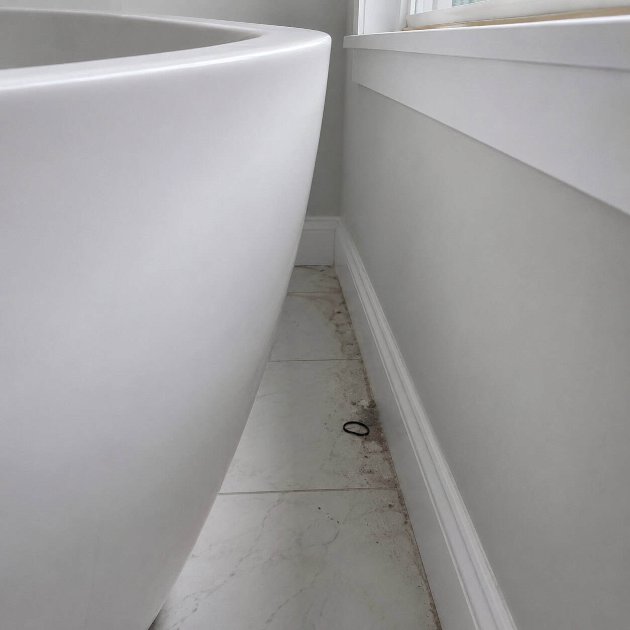 The Freestanding Soaking Tub in a Small Bathroom