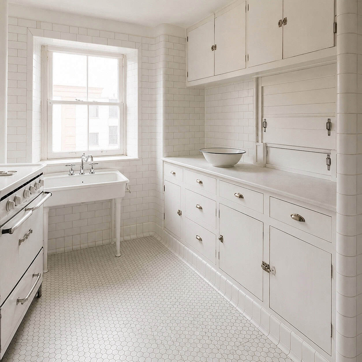 Every Surface Washable, No Crumb Ledges