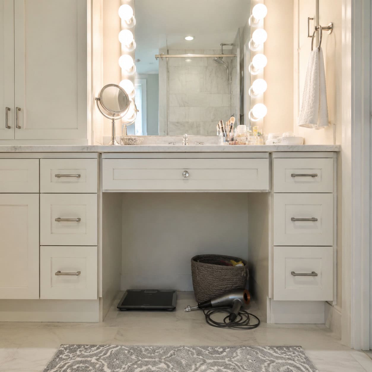 The Sit-Down Makeup Vanity Station