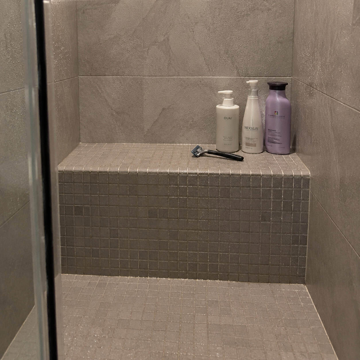 The Built-In Shower Bench