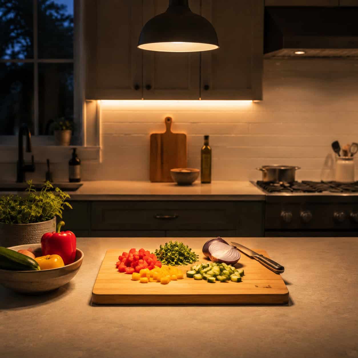Light the Work Surface, Not the Room