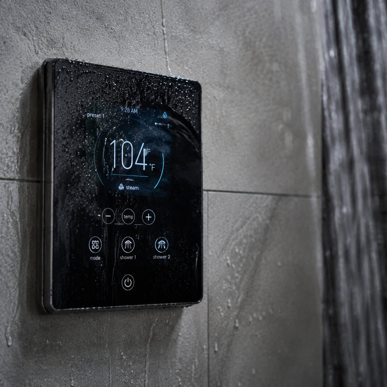 The Digital Shower Control Panel