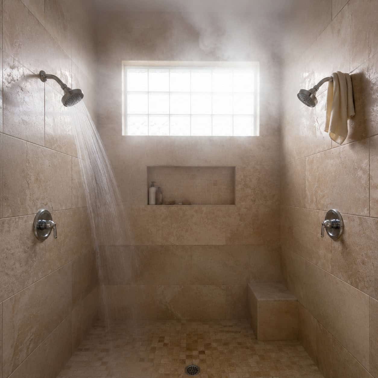 The Second Showerhead for "His and Hers"