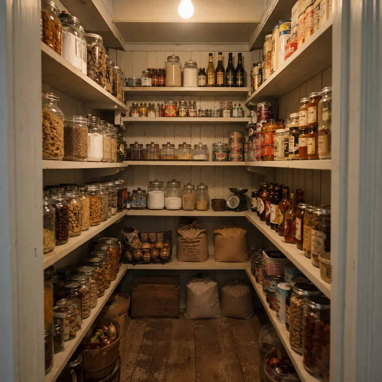 A Walk-In Pantry Instead of a Wall of Uppers