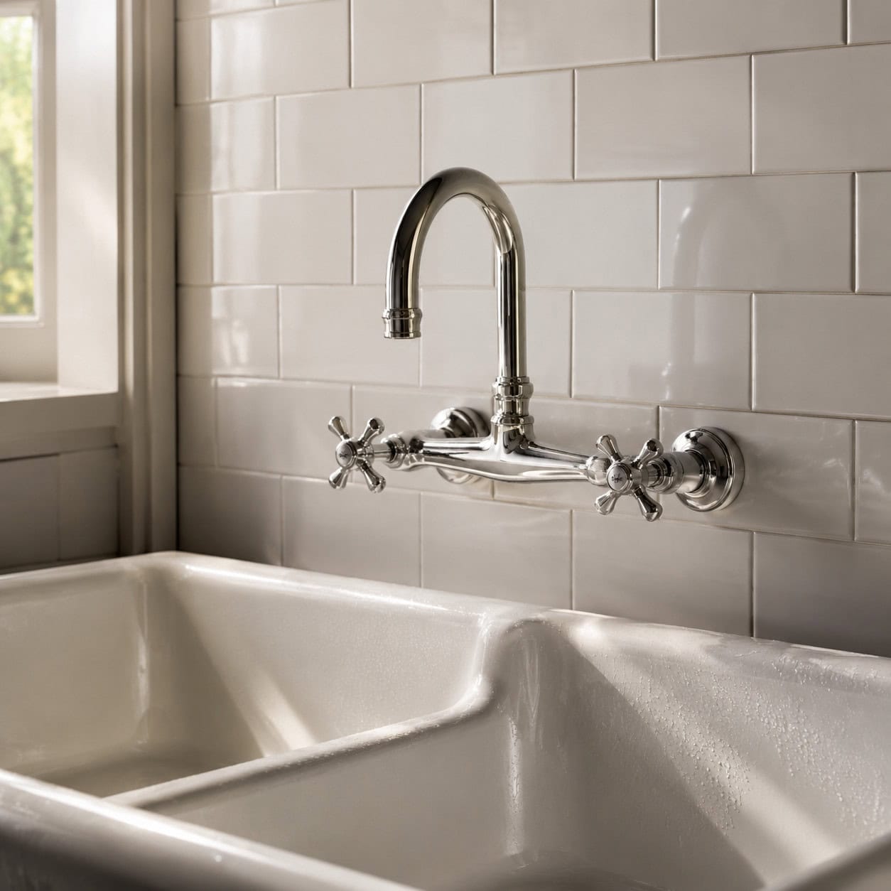 The Faucet Came Out of the Wall