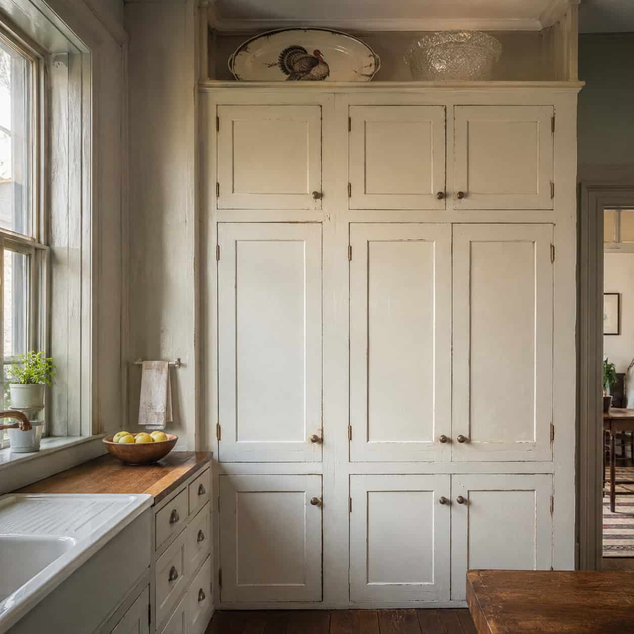 Cabinets Run to the Ceiling