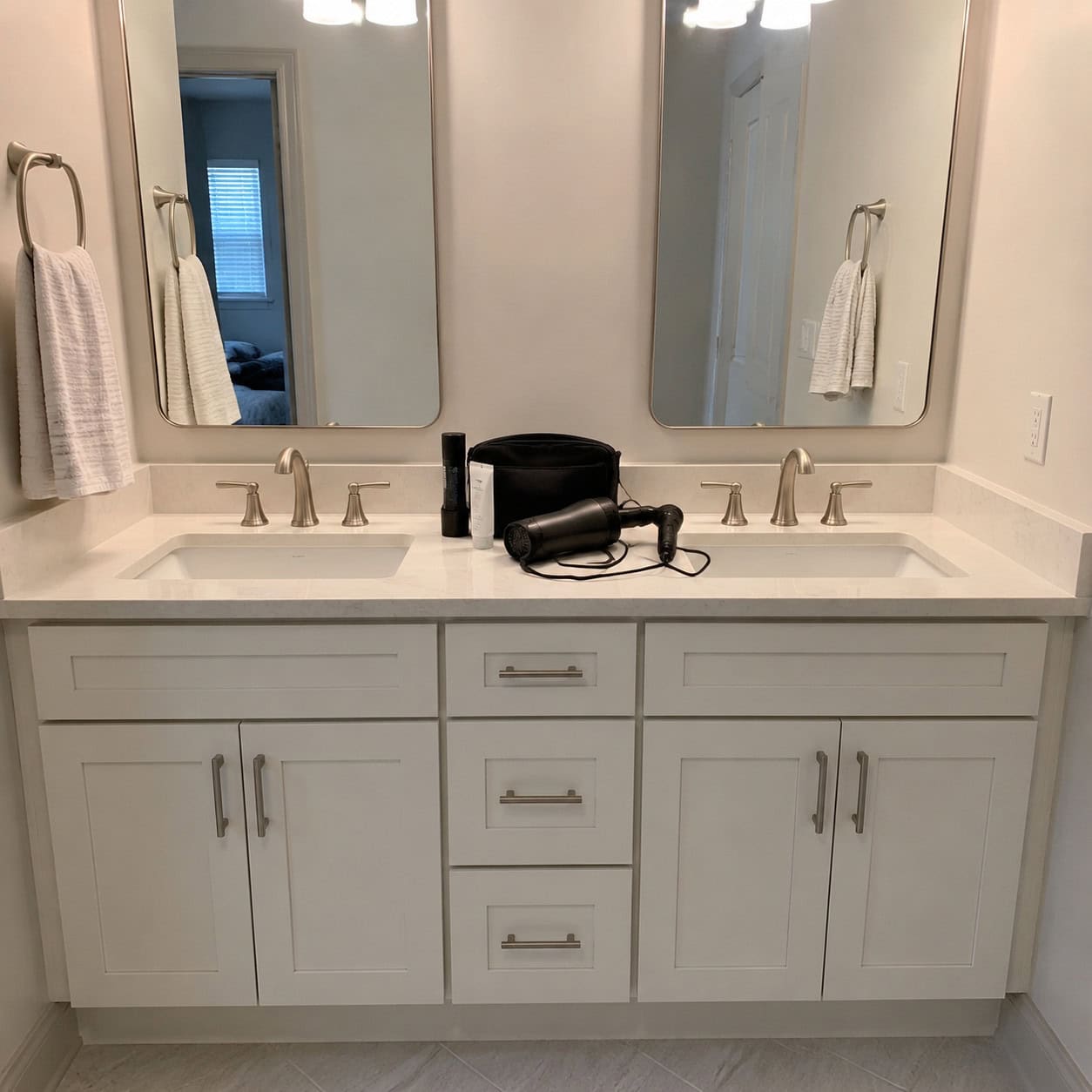The Double Vanity With Two Sinks