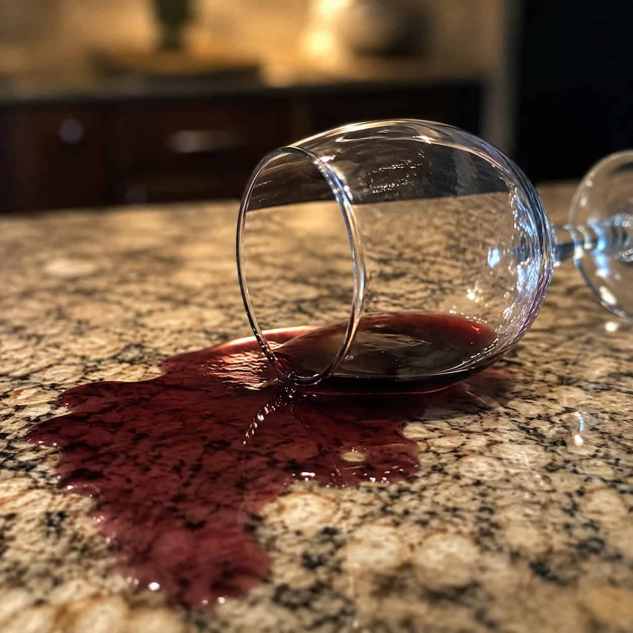 Letting spills sit "until after dinner"