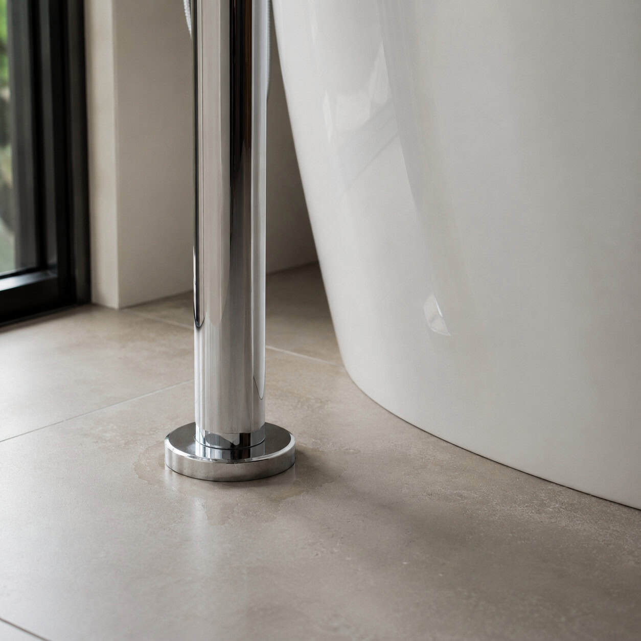 The Floor-Mounted Tub Filler