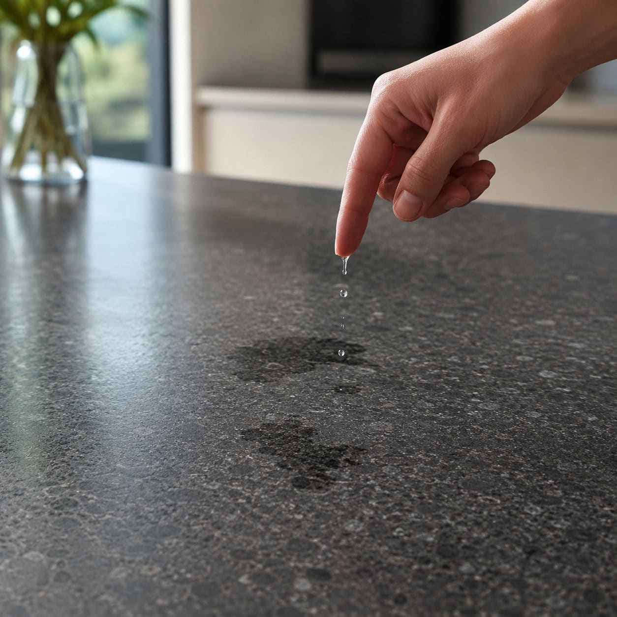 Never resealing granite and marble
