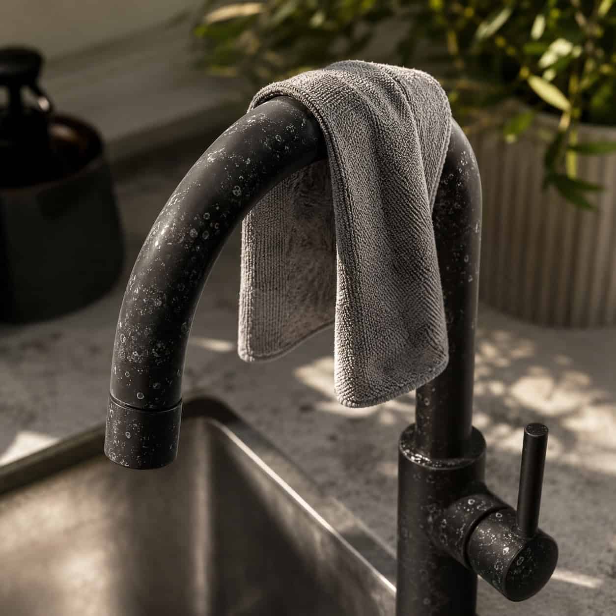 Matte Black Faucets and Fixtures