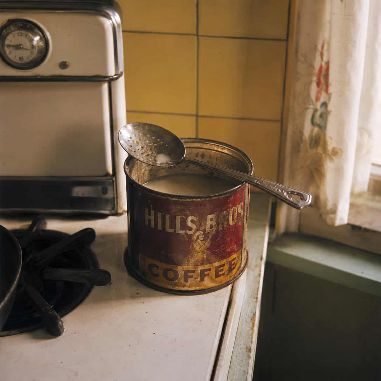 The Bacon Grease Jar by the Stove