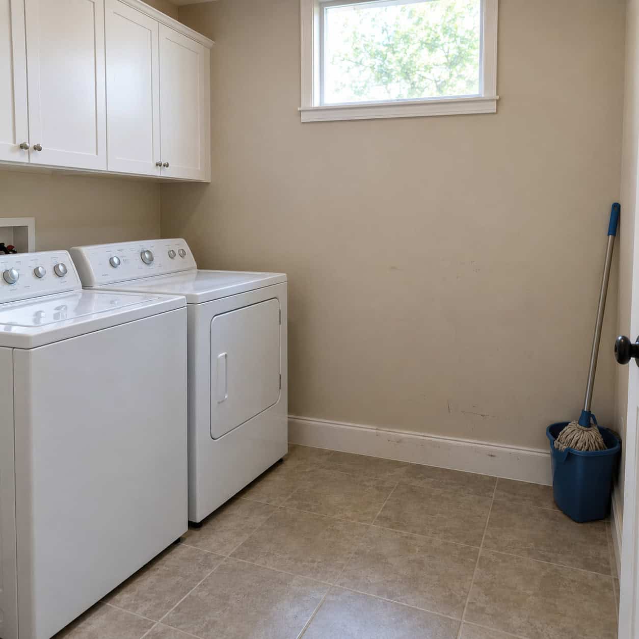 The Laundry Room Built Without a Utility Sink