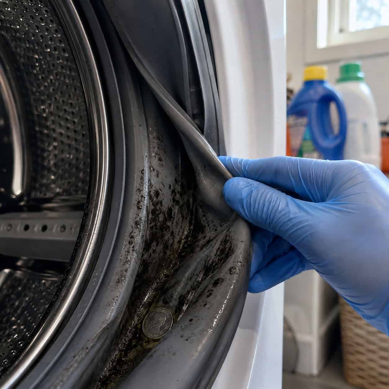 The Rubber Door Boot on a Front-Load Washer