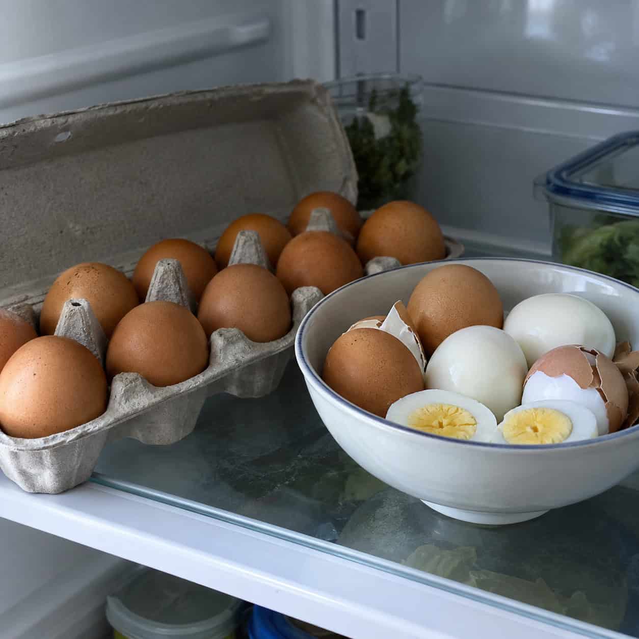Eggs, Egg Dishes, and Hard-Boiled Eggs in the Shell