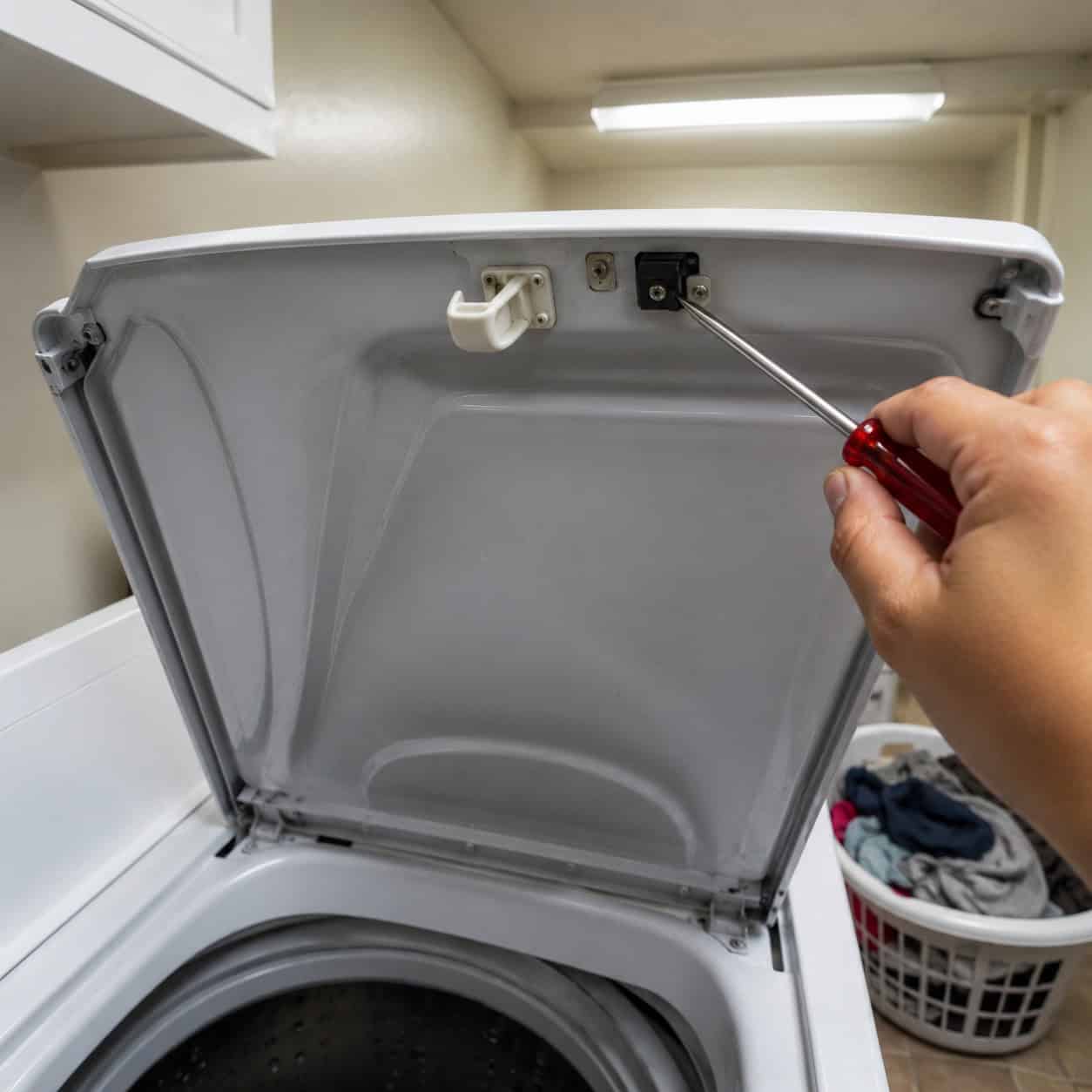 The Lid Lock on a Top-Load Washer