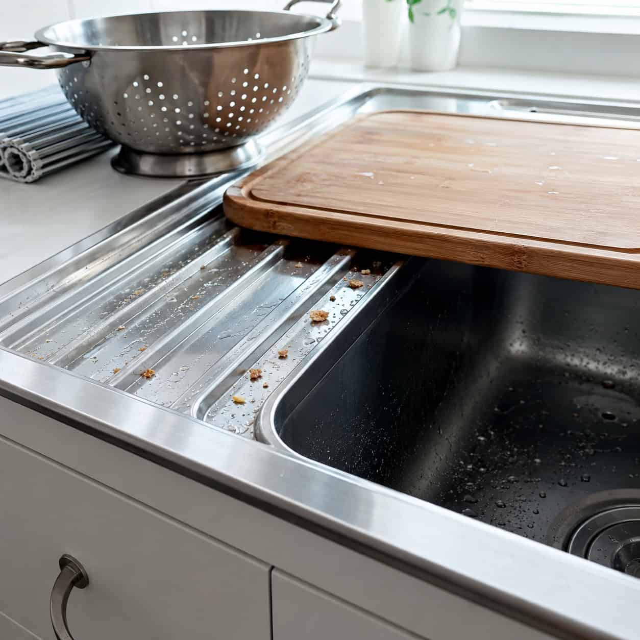 Workstation Sinks With Integrated Ledges