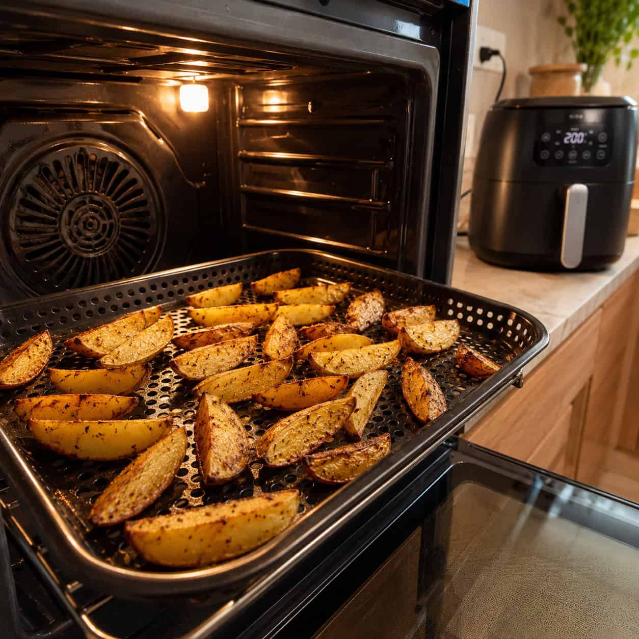 Air Fry Mode Built Into the Oven