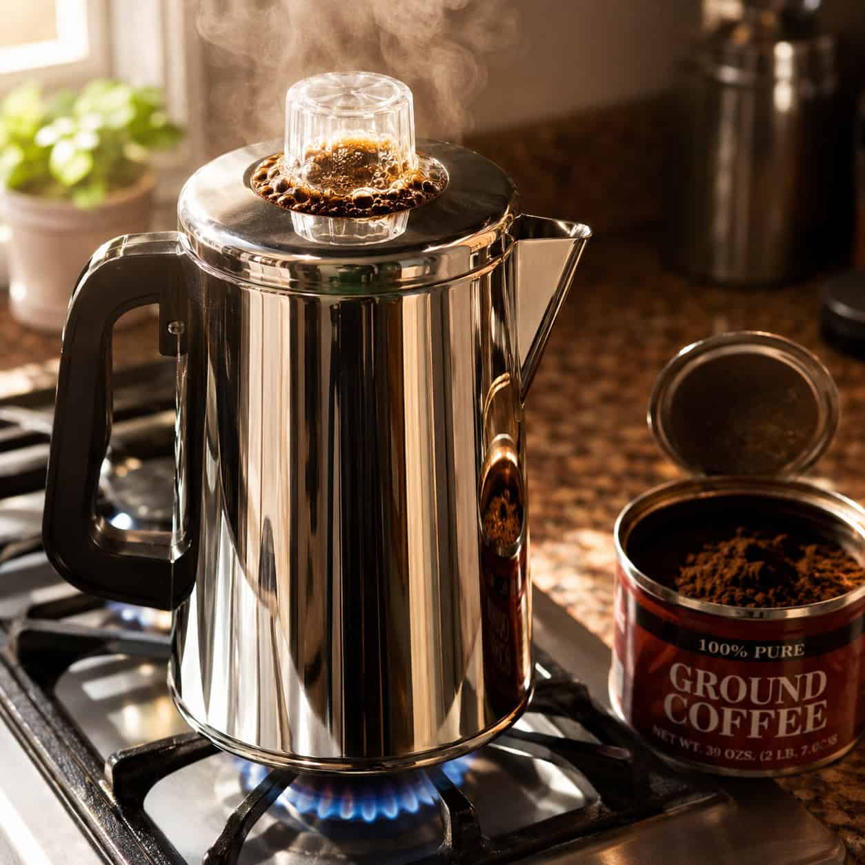 A Percolator on the Back Burner