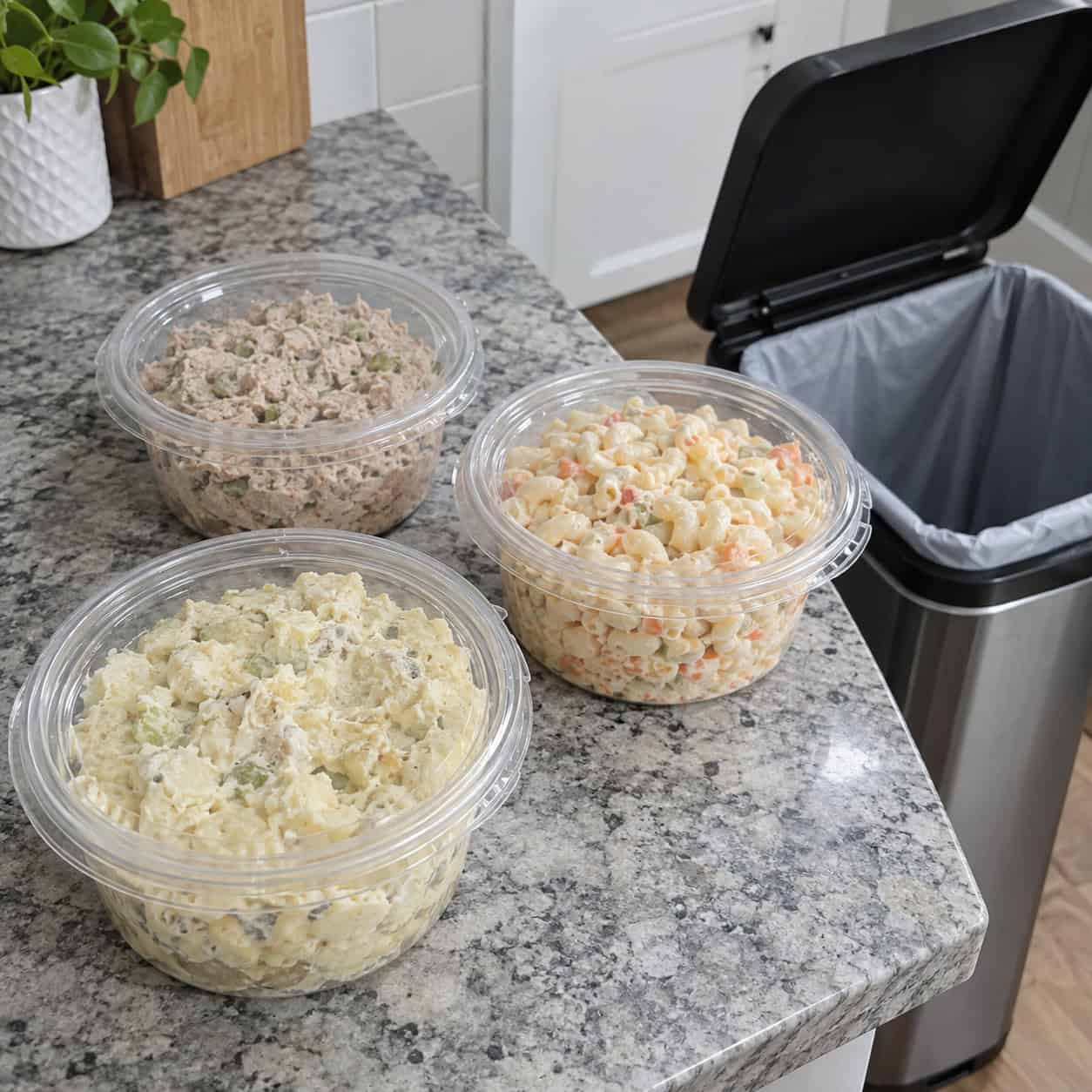 Tuna, Chicken, Egg, and Potato Salad
