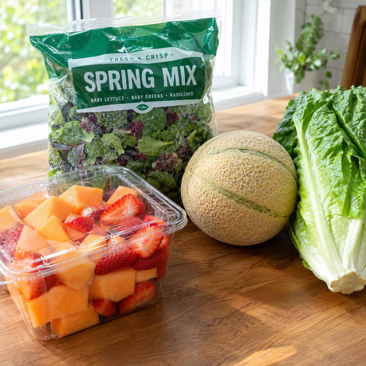 Cut Fruit and Pre-Washed Bagged Greens