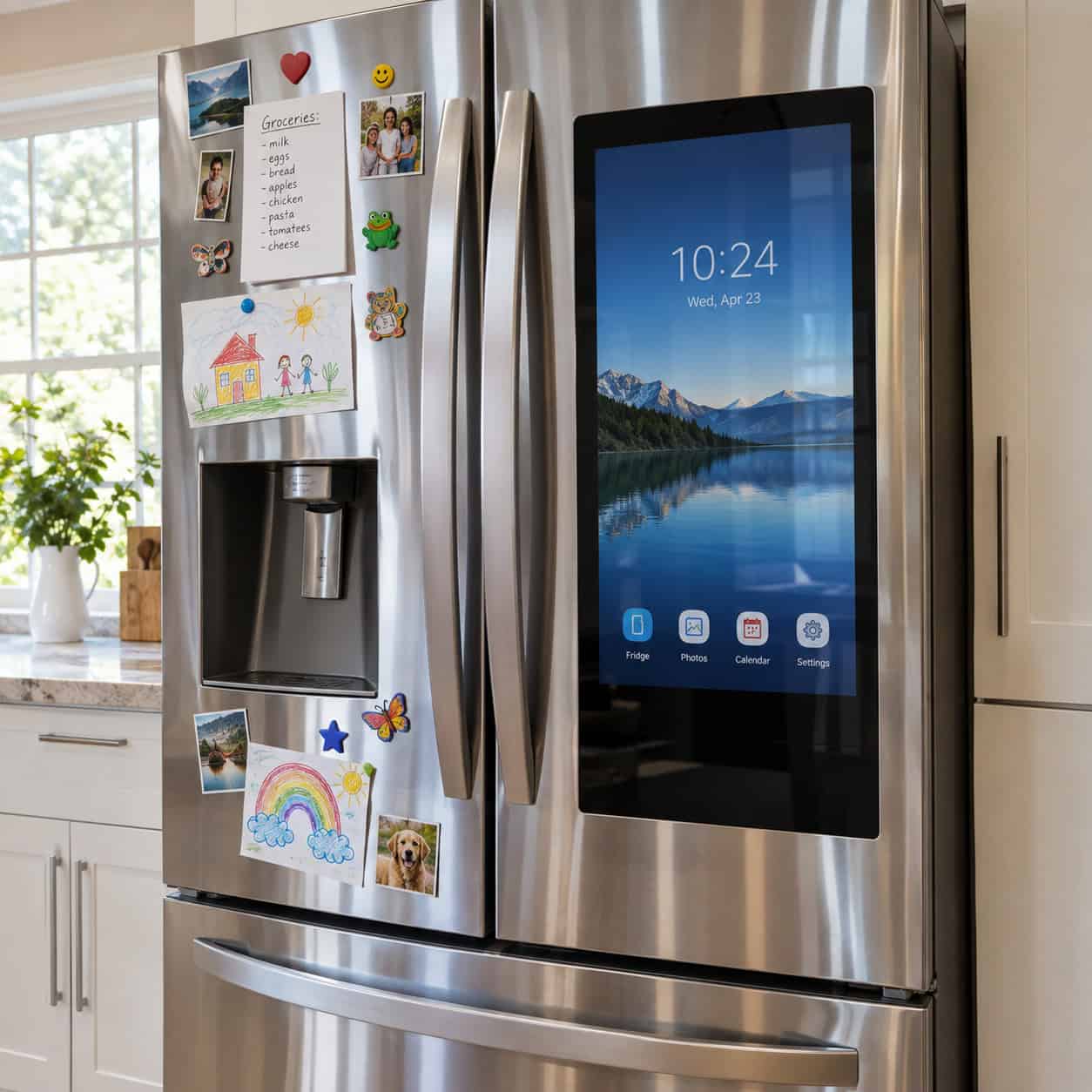 The Wi-Fi Touchscreen Refrigerator