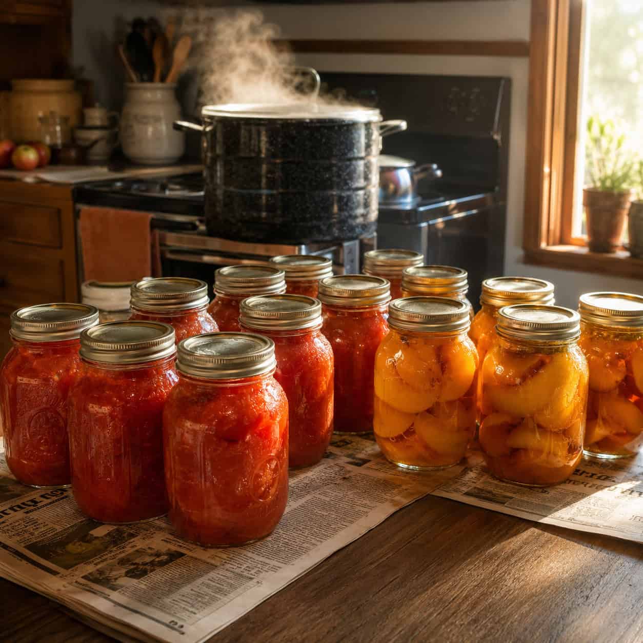 Canning During the Summer Glut
