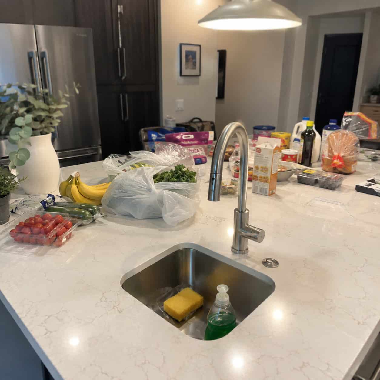 The Island Prep Sink