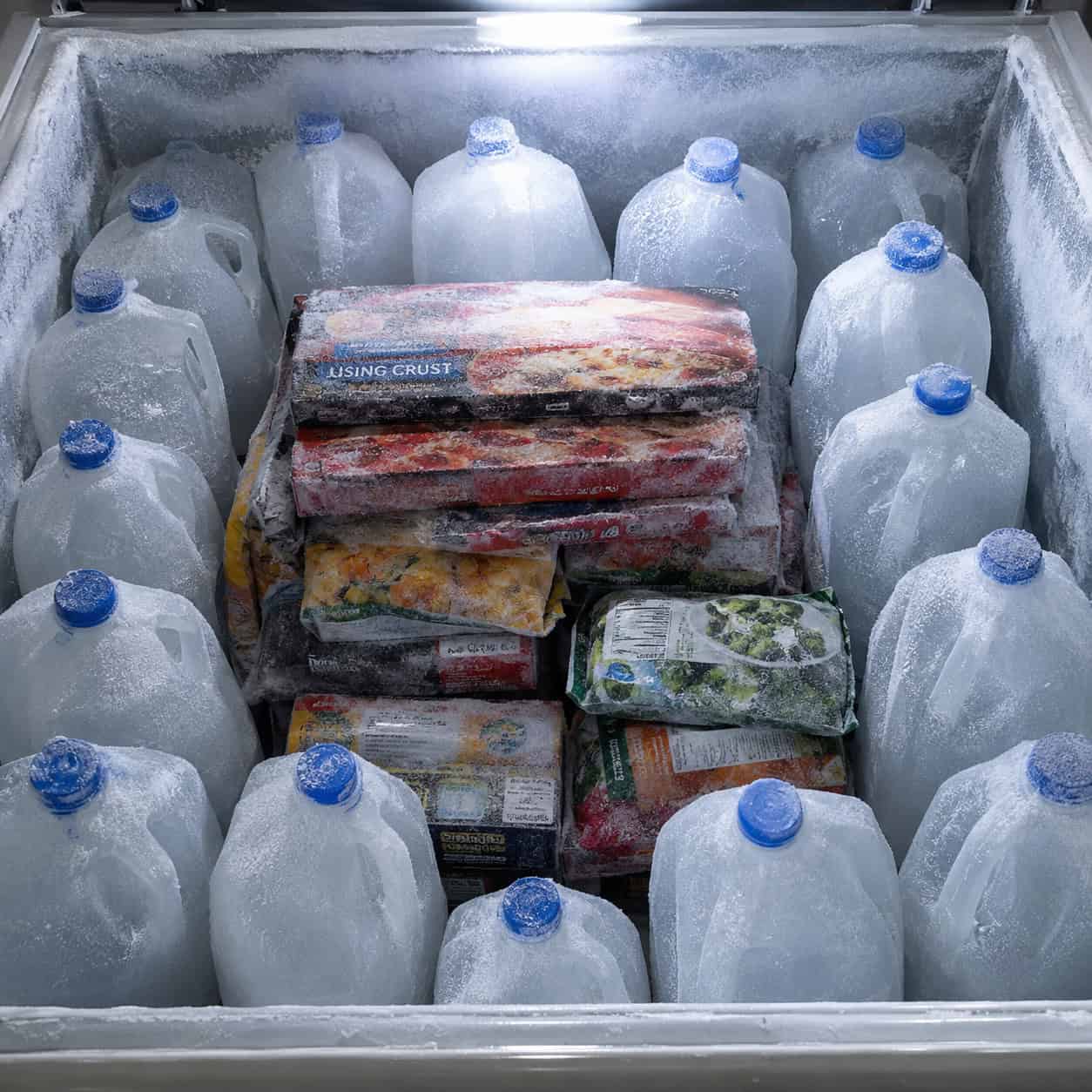 Frozen Water Jugs and the Igloo Method