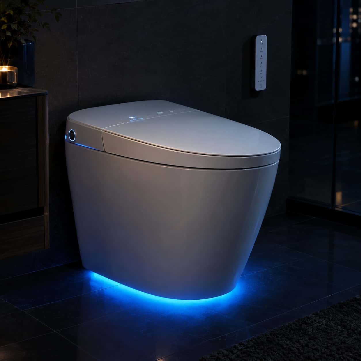The Bluetooth-Speaker, Mood-Lit Smart Toilet