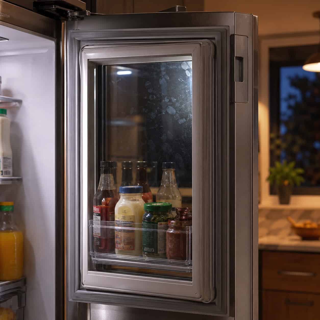 The Door-Within-a-Door Glass Panel
