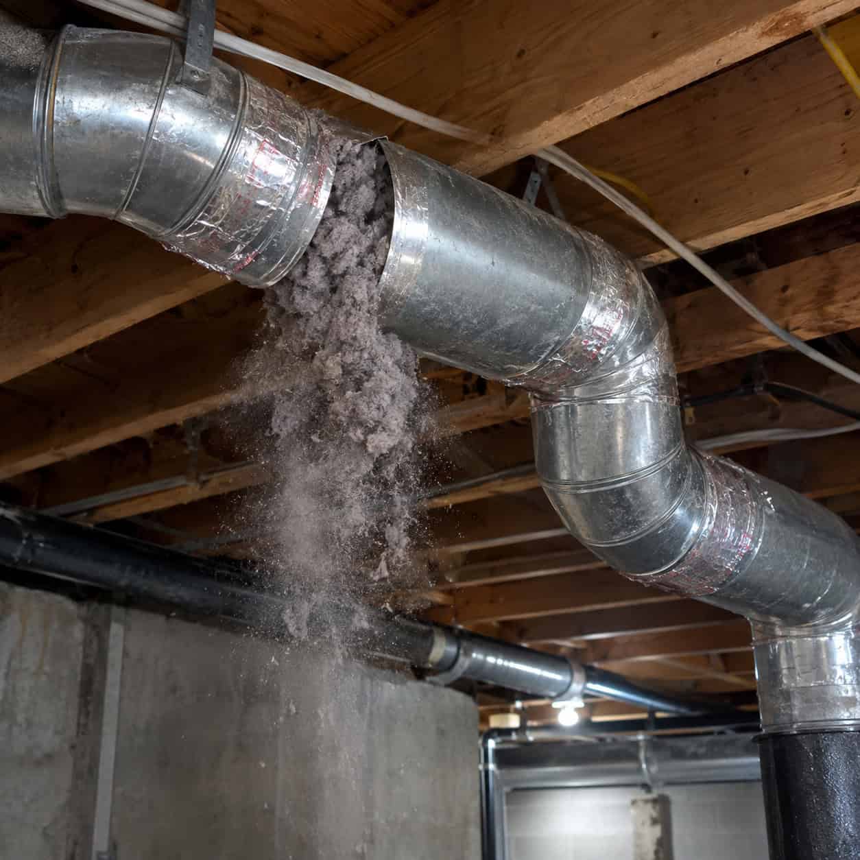 A Dryer Duct Run Full of Elbows
