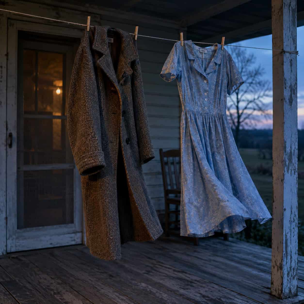 She Aired Clothes Instead of Washing Them