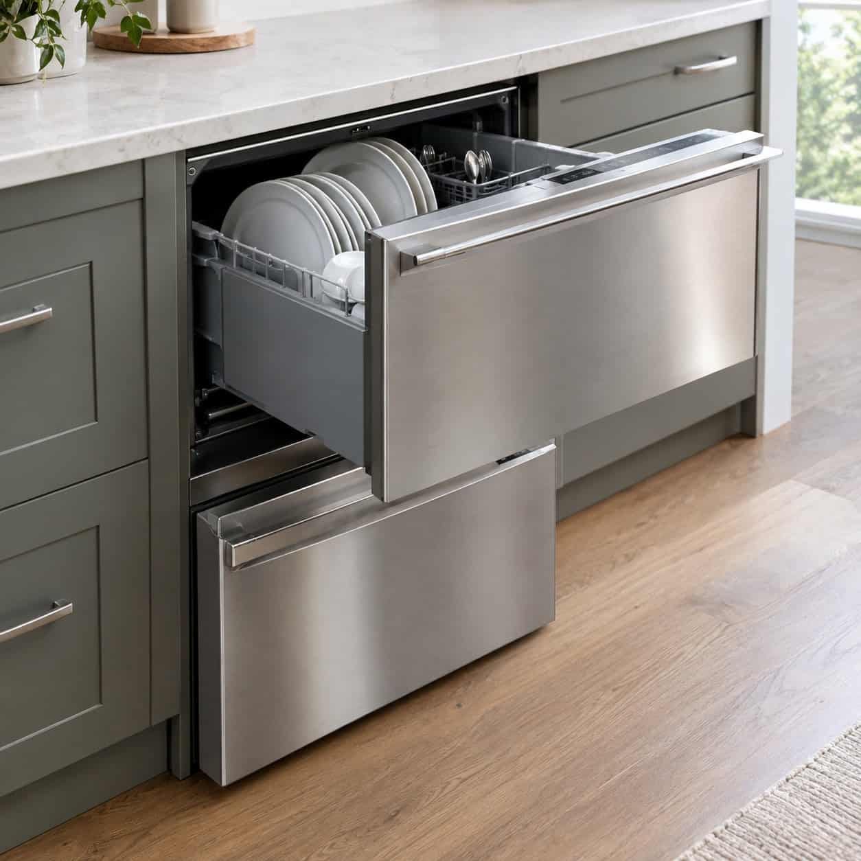 Dishwasher Drawers and the Second Dishwasher