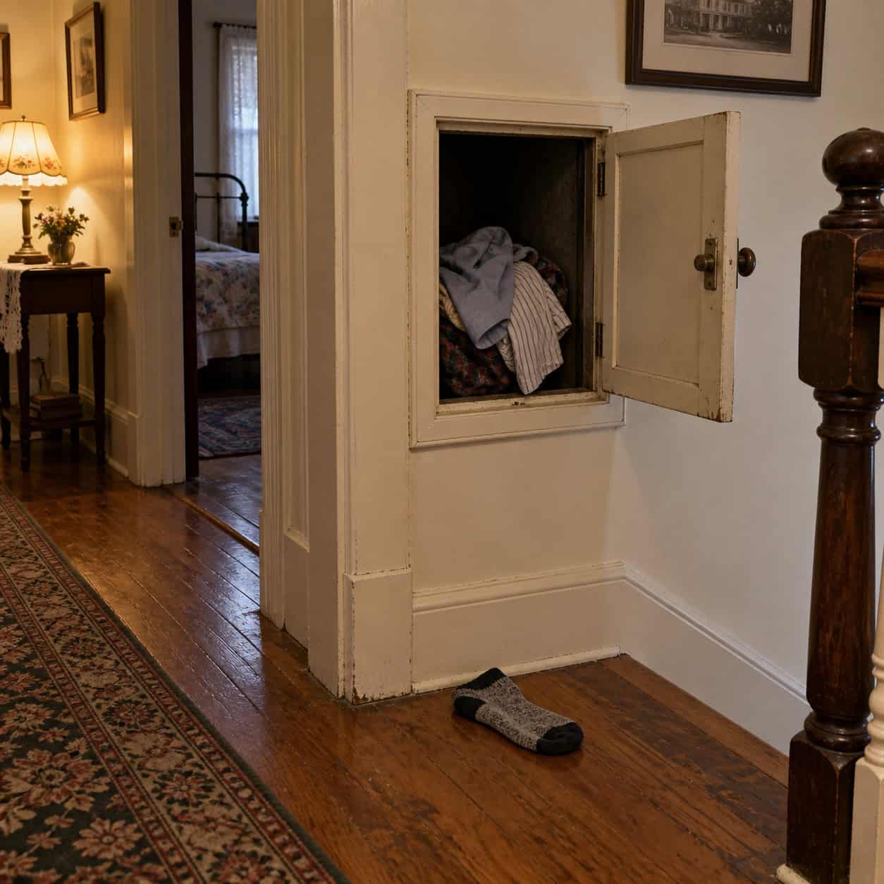 The Second-Floor Laundry Chute