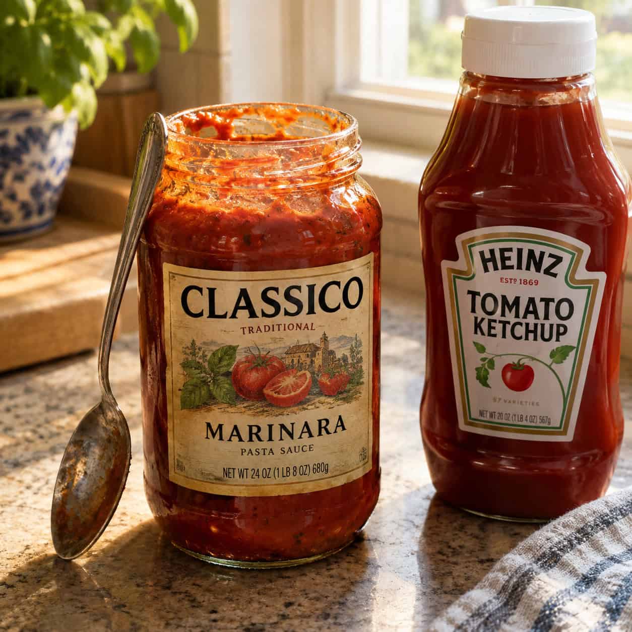 The Opened Jar of Spaghetti Sauce