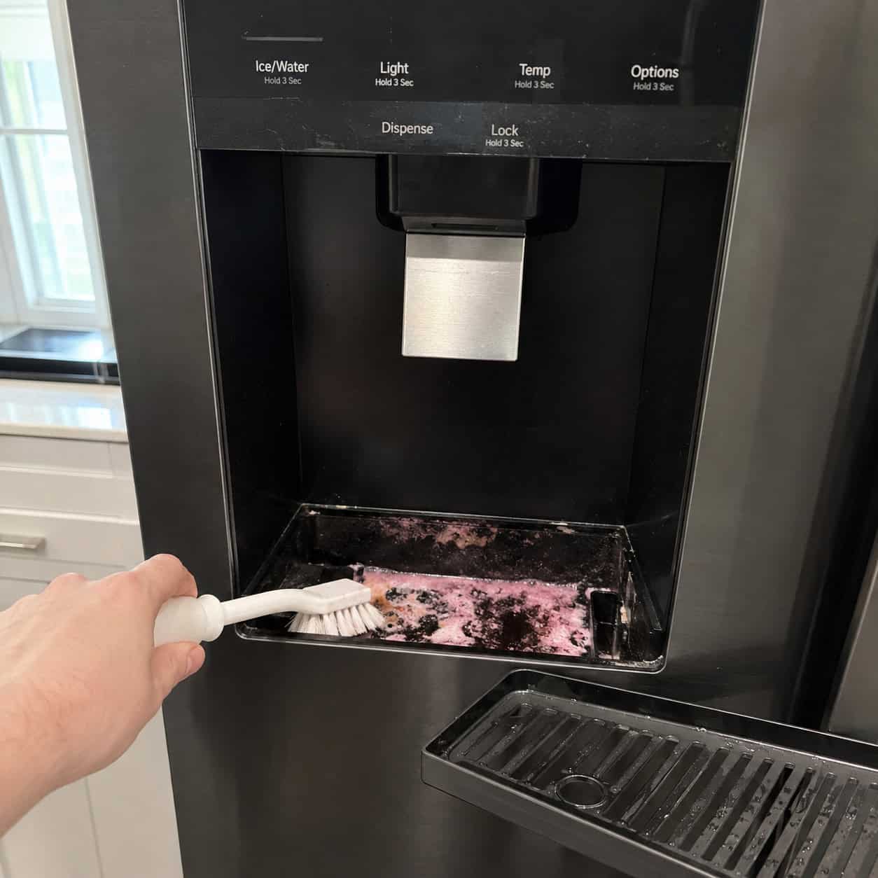 In-Door Ice and Water Dispensers