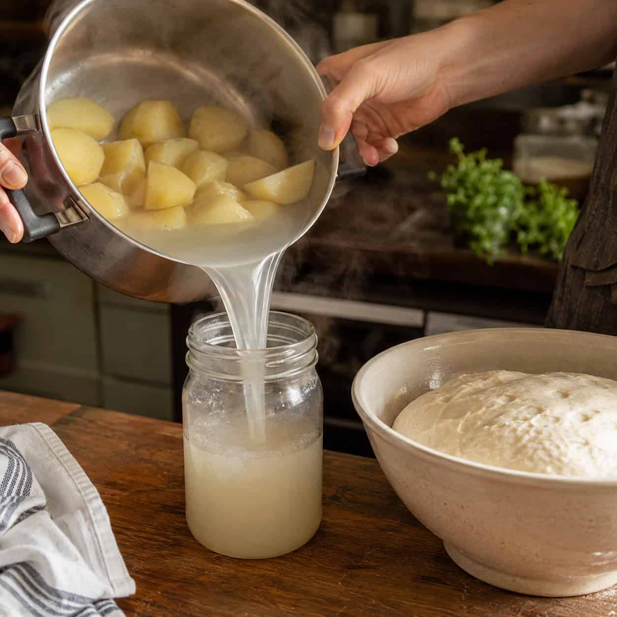 The Cooking Water Never Got Dumped